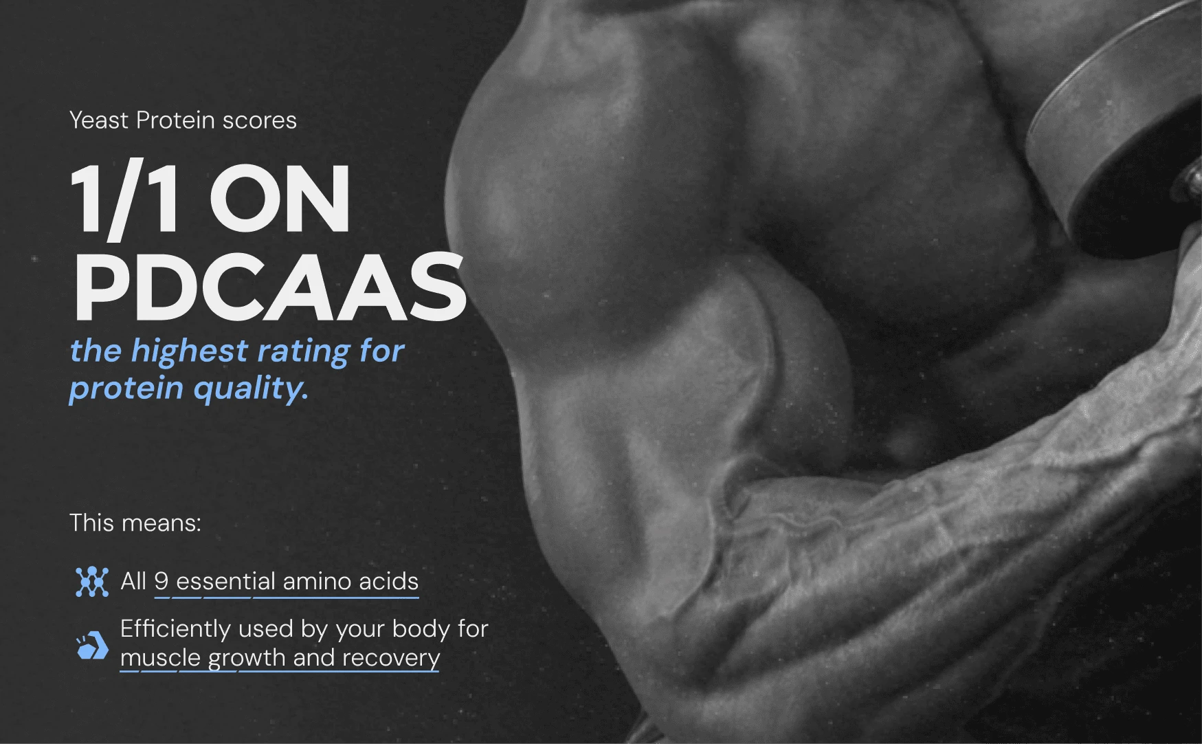 Complete Protein — 1/1 on PDCAAS