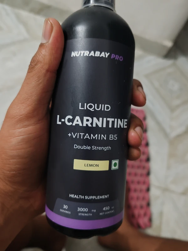 Latest Nutrabay 3000mg Liquid L-Carnitine + Vitamin B5 Reviews 2026