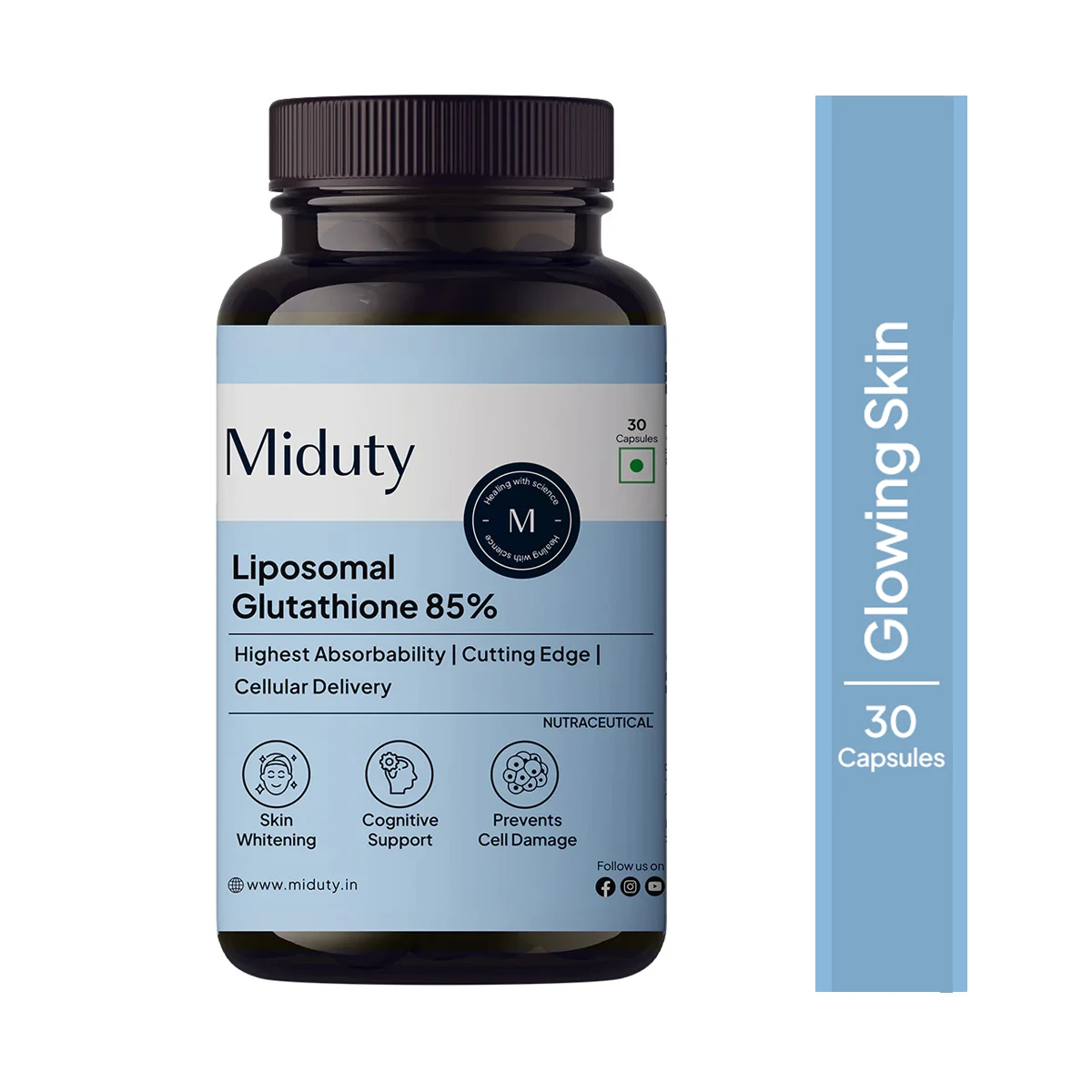 Miduty Liposomal Glutathione 85%