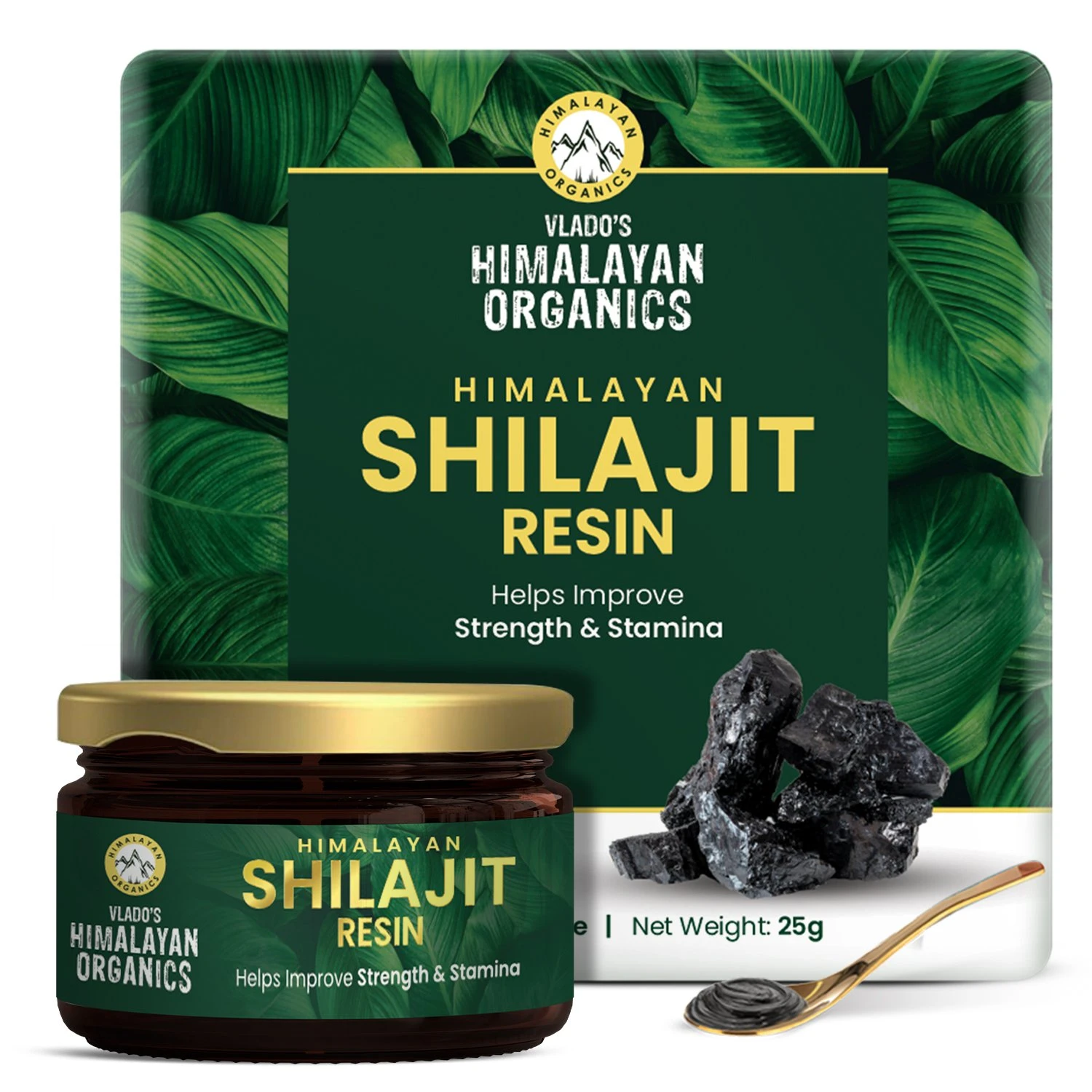 Vlado's Himalayan Organics Shilajit Resin