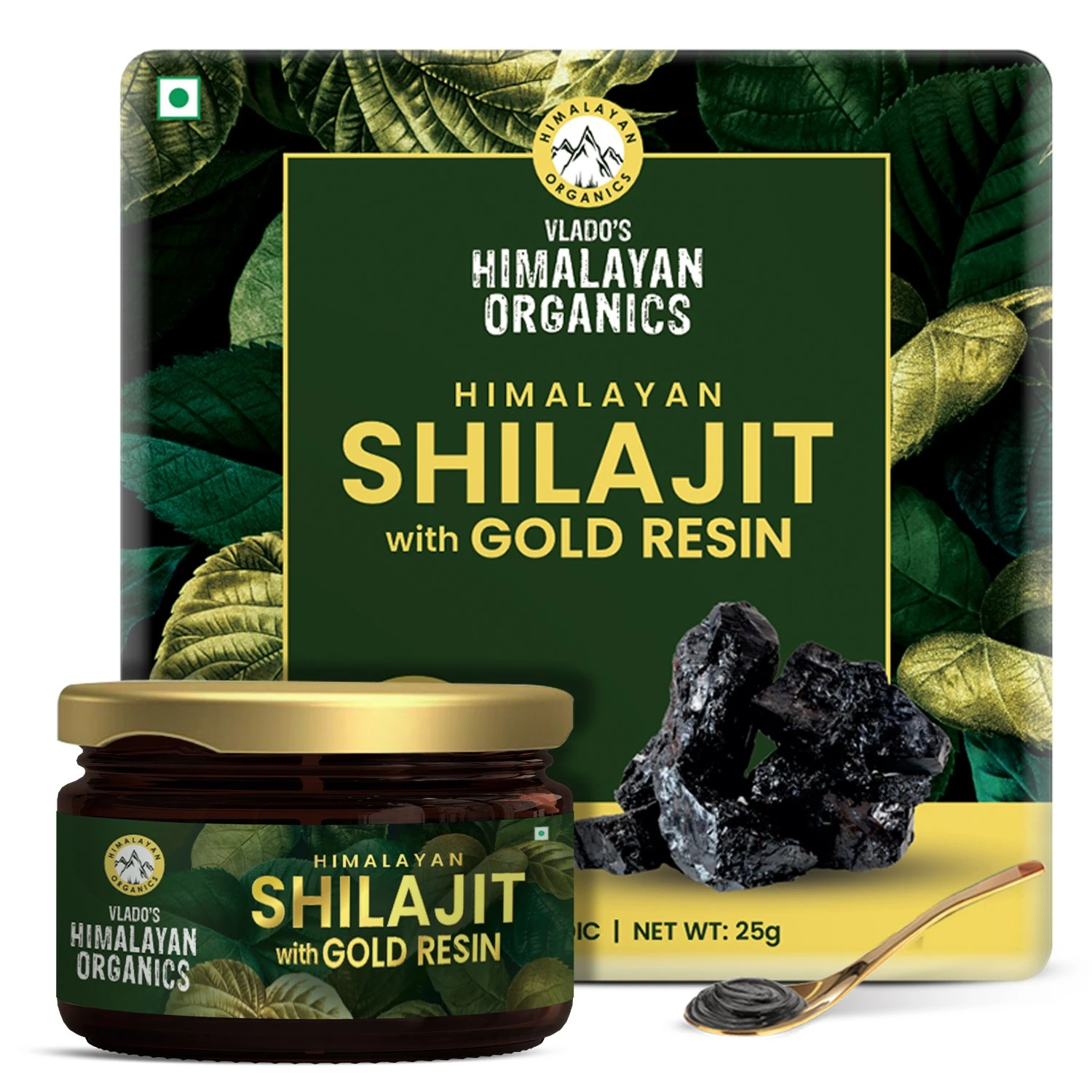 Vlado's Himalayan Organics Shilajit Gold Resin