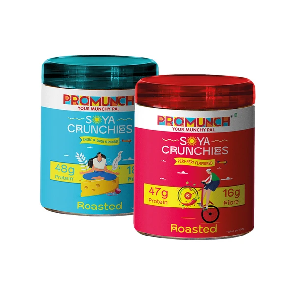 promunch-roasted-soya-snack-peri-peri-and-cheese-onion-150gm-each