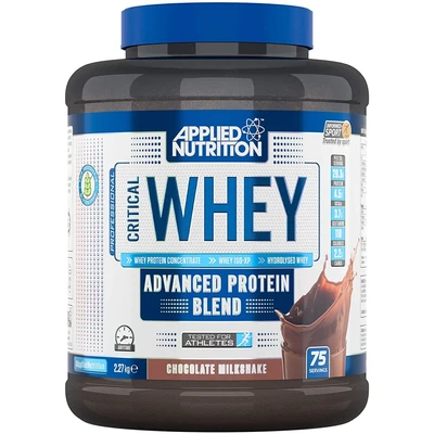 Applied Nutrition Critical Whey Advanced Protein Blend - 2.27 kg (5 lb), Chocolate Milkshake product pack