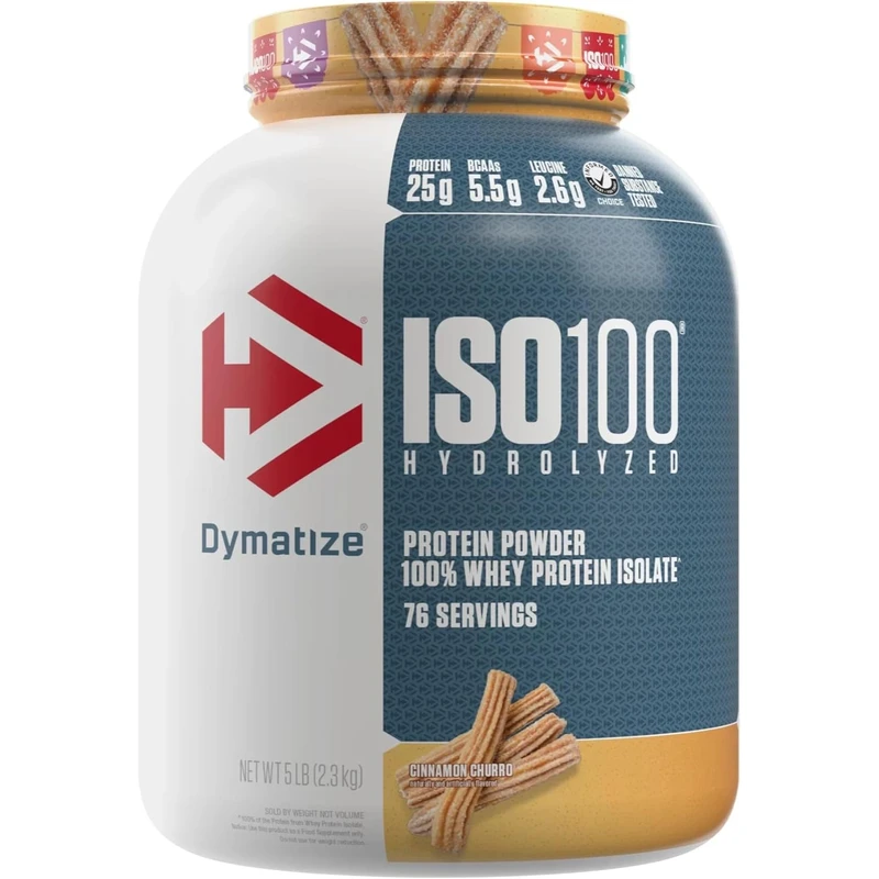 Dymatize Nutrition ISO100 Hydrolyzed Whey Protein Isolate ( 2.3 kg (5 ...