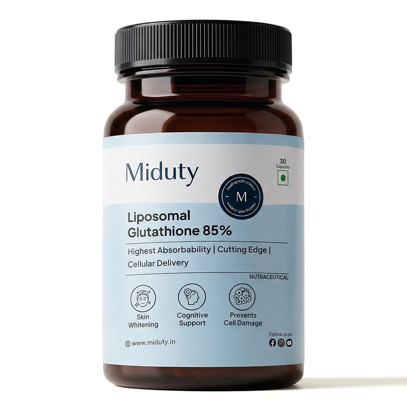 glutathione 800 NutriHerbs L-Glutathione 800mg for Glowing & Vibrant Skin with Vitamin C & E, Biotin & Grape Seed Extract, Helps Reduce Fine Lines & Wrinkles, Strong Hair Growth, Strengthens Nails, 30 Capsules Tri-Fortify® Liposomal Glutathione (Orange Flavor)