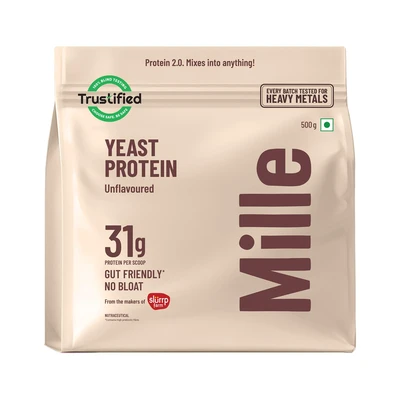 Mille Yeast Protein - 500 g (1.1 lb), Unflavoured product pack