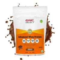 Gnc Select Advanced Whey Protein | 24g Protein | 10.5g Eaa | Zero Sugar Added
