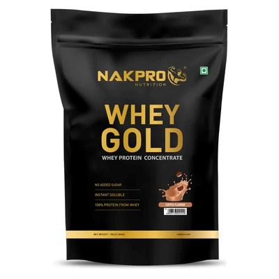Nakpro Nutrition Gold Whey Protein Concentrate Supplement Powder