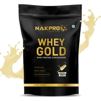 Nakpro Nutrition Gold Whey Protein Concentrate Supplement Powder
