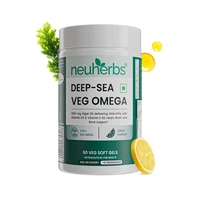 Neuherbs Deep-sea Veg Omega 3 Supplement | Supports Heart, Brain, Skin & Bone Health