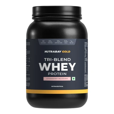 Nutrabay Gold Tri-blend Whey Protein