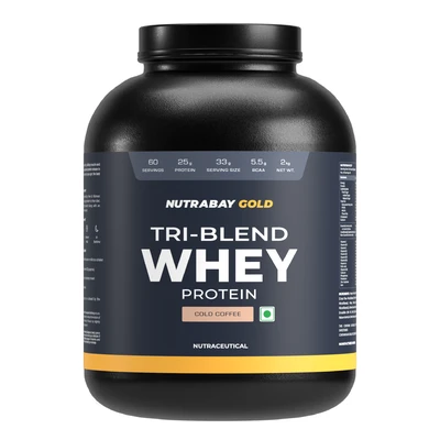Nutrabay Gold Tri-blend Whey Protein