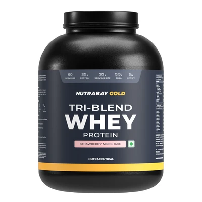 Nutrabay Gold Tri-blend Whey Protein