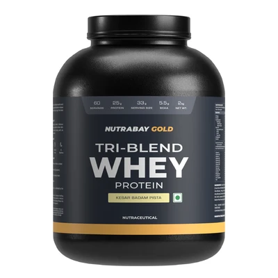 Nutrabay Gold Tri-blend Whey Protein