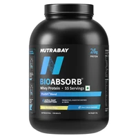 Nutrabay BioAbsorb™ Whey Protein Powder | Clinically Tested 54% Better Protein Absorption | 26g Protein/Scoop | India's 1st Protein with ProDiFi™ for No Bloating | No Added Sugar