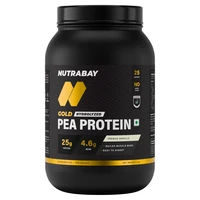 Nutrabay Gold 100% Pea Protein - 1 Kg (2.2 Lb), French Vanilla