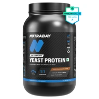 Nutrabay Fermented Yeast Protein Powder | 25g Protein, 6.7g Bcaa | 9 Eaas | Pdcaas 1 | Gut Friendly | Superior Muscle Growth | Higher Absorption | Sugar, Lactose & Soy Free