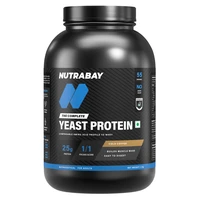 Nutrabay Fermented Yeast Protein Powder | 25g Protein, 6.7g Bcaa | 9 Eaas | Pdcaas 1 | Gut Friendly | Superior Muscle Growth | Higher Absorption | Sugar, Lactose & Soy Free