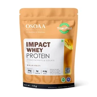 OSOAA Impact Whey Protein Powder Isolate & Concentrate Blend | 24g Protein