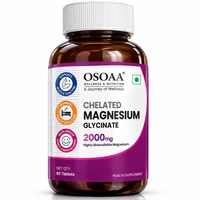 OSOAA Chelated Magnesium Glycinate 2000mg Tablets