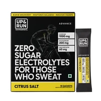 Up&run Advance Electrolyte Powder | 1000mg Sodium | Zero Sugar |
