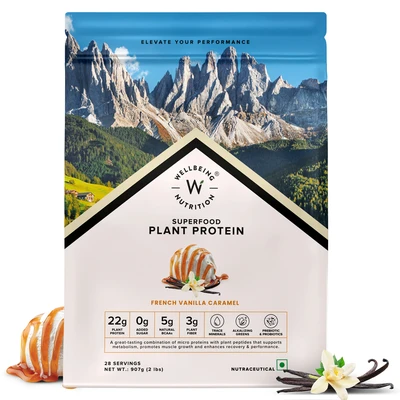 Wellbeing Nutrition Superfood Plant Protein